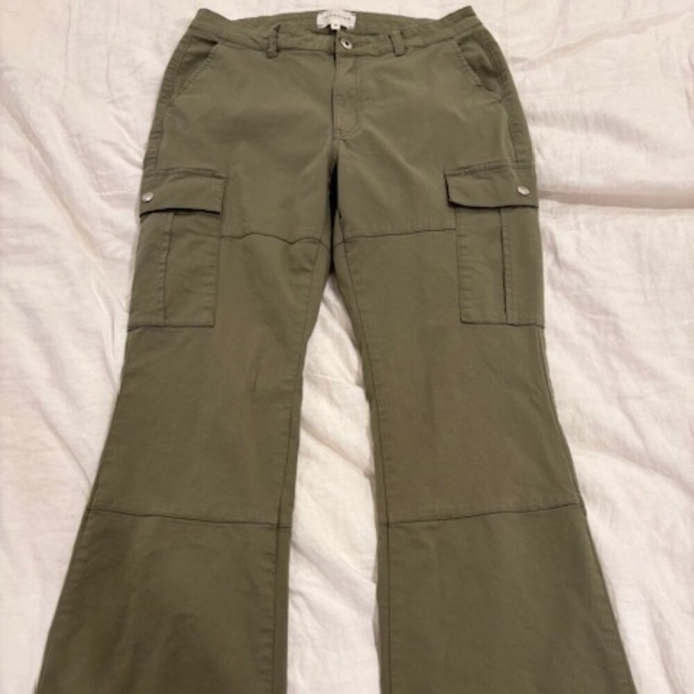 Women's 7 Diamonds Nellie Cargo Pants - Olive Green